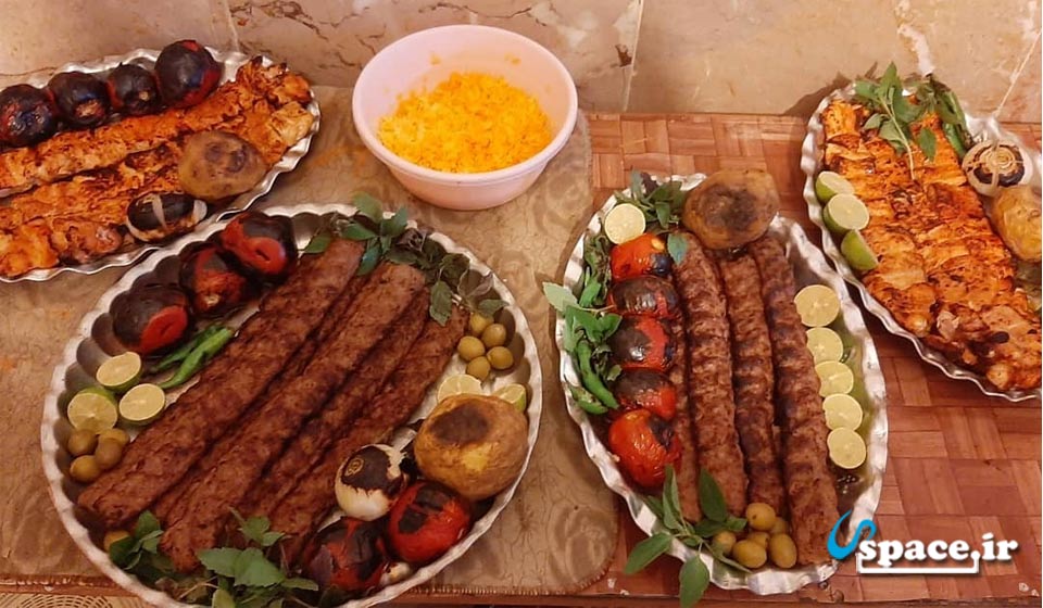 غذاهای لذیذ اقامتگاه بوم گردی دولتسرا - همدان - دهکده فسیجان